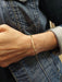Bracelet Bracelet jonc rigide or jaune 58 Facettes 065831