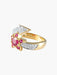 Bague 52 Bague étoile filante rubis diamants or jaune 58 Facettes LP9-31