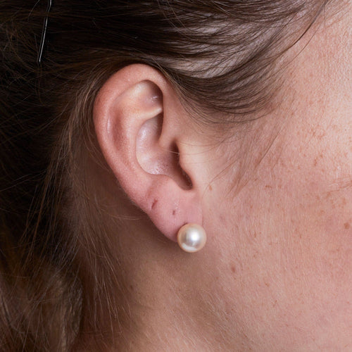 Boucles d'oreilles Puces d'oreilles perles Akoya 58 Facettes