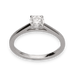 De Beers “DB Classic” Diamond & Platinum Solitaire Ring 58 Facettes