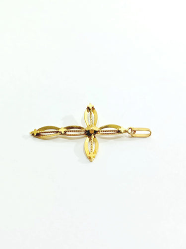 Pendentif Pendentif Croix Or jaune 58 Facettes