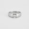 Bague 51 Bague Solitaire Or blanc Diamant 0.60ct 58 Facettes 240035
