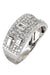 Bague BAGUE MODERNE PAVAGE DIAMANTS 58 Facettes 048921