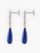 Earrings Lapis lazuli earrings Diamonds 58 Facettes