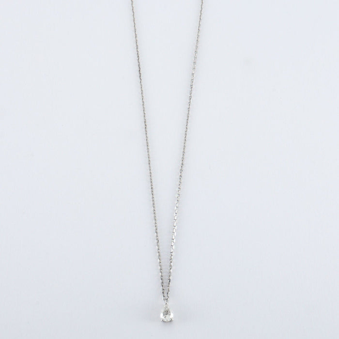 Collier Collier en or blanc & diamants 58 Facettes