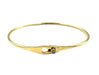 DINH VAN bracelet. Serrure Jonc bracelet in yellow gold and diamond 58 Facettes