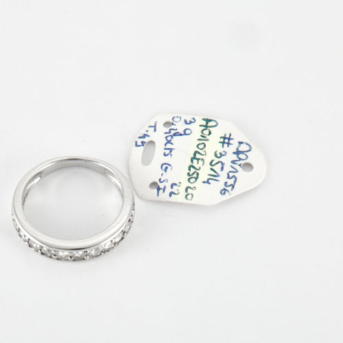 Bague 49 Bague en Or Blanc & diamants 58 Facettes