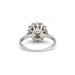 Ring 55 Marguerite Ring White gold Diamonds 58 Facettes 240020R