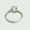 Bague Bague Aigue-marine Diamants 58 Facettes
