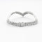 Bracelet Bracelet Chevron Or Gris Diamants 58 Facettes 4923