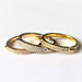 Ring 52 Set 3 Rings 3 Gold 58 Facettes 20400000675