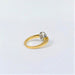 Bague 54.5 Bague Fleur 2 Ors Diamant 58 Facettes 20400000562