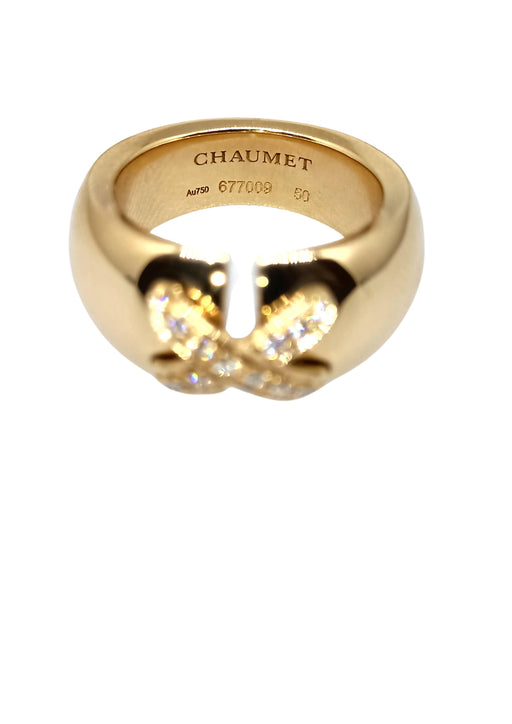 Bague Chaumet - Bague en Or jaune, Diamants 58 Facettes