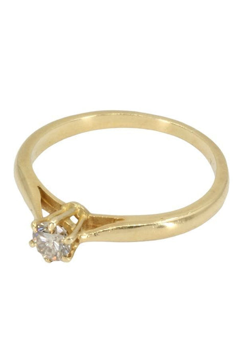 Bague SOLITAIRE DIAMANT 0.17 CARAT 58 Facettes 049161