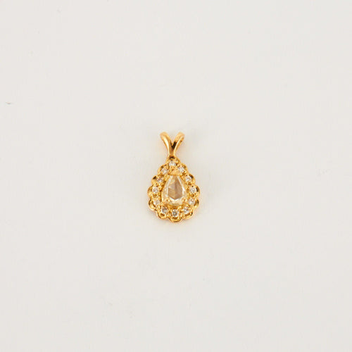Pendentif Pendentif Diamant taille poire 58 Facettes EL2-93