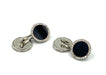 Cufflinks Art Deco cufflinks, white gold, onyx and diamonds. 58 Facettes