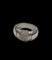 Bague Bague jonc or blanc et diamants 58 Facettes