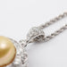18kt gold, diamonds and pearl necklace 58 Facettes