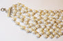 Collier Silver and Pearl Necklace 58 Facettes