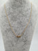 Necklace "infinity" necklace 18 carat yellow gold 58 Facettes