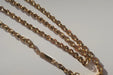 Chain necklace rose gold guilloche jaseron mesh necklace 58 Facettes