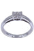 Bague 54 BAGUE STYLE SOLITAIRE DIAMANTS 58 Facettes 070911