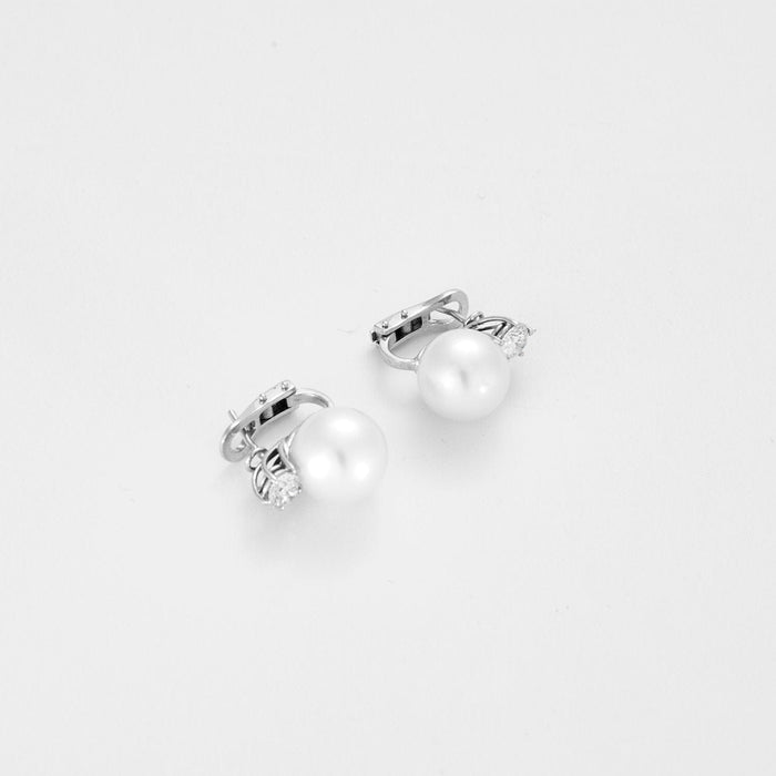 Boucles d'oreilles Boucles d'oreilles Perles & Diamants 58 Facettes 3063
