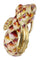Bague 50 BAGUE SERPENT ÉMAILLÉE 58 Facettes 068591