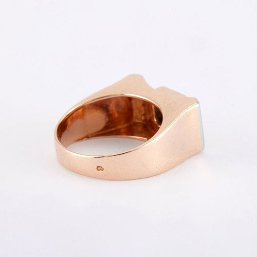 Bague Bague Tank 1940 2 Ors 58 Facettes