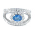 Ring 52 SAPPHIRE DIAMOND RING 58 Facettes 418 00227