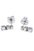 Earrings Trilogy earrings, diamonds 58 Facettes 063511