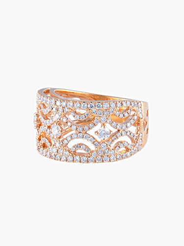 Bague 52 Bague Ruban Diamants 58 Facettes