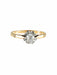 Bague BAGUE VINTAGE OR JAUNE ET DIAMANT 58 Facettes