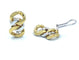 Boucles d'oreilles POMELLATO. Boucles d'oreilles 2 ors 18K 58 Facettes