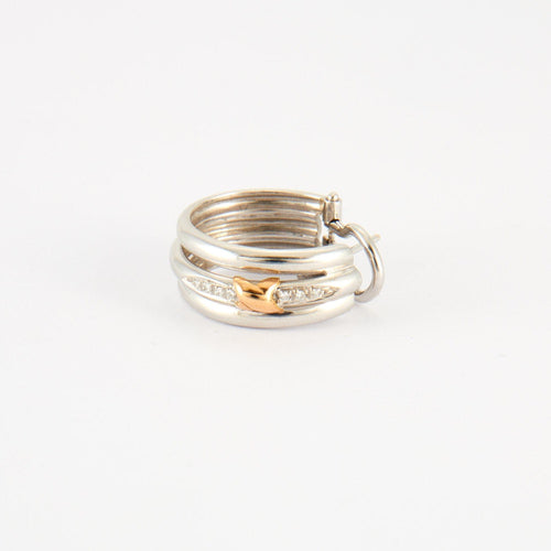 Boucles d'oreilles Boucles d'oreilles en Or blanc & diamants 58 Facettes