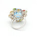 Bague 53 Bague Tutti Frutti Or blanc Diamant Saphir 58 Facettes D359719LF