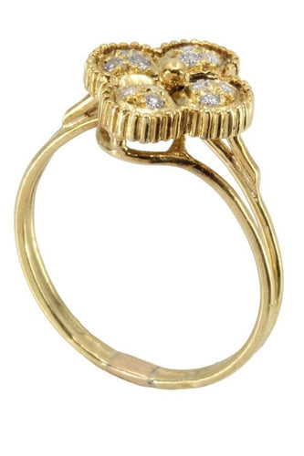 Bague 55 BAGUE FLEUR DIAMANTS 58 Facettes 056231