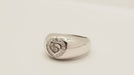 Ring Chopard Happy Diamonds white gold ring 58 Facettes
