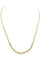 Collier COLLIER MAILLE HARICOT EN CHUTE 58 Facettes 058281