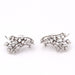 Earrings 18k white gold diamond earrings 58 Facettes E360326