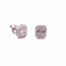 Boucles d'oreilles Boucles d’oreilles or blanc diamants 58 Facettes
