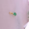 Pendentif Pendentif Emeraude en poire monture Or Jaune 58 Facettes AA 1509