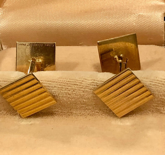 Boutons de manchette Boutons de manchettes KIRBY BEARD & CO PARIS 58 Facettes