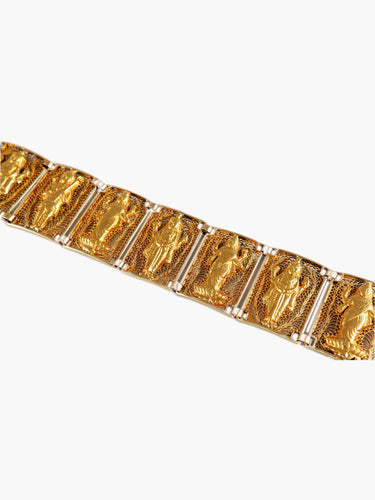 Bracelet Bracelet Manchette motifs Hindous 58 Facettes