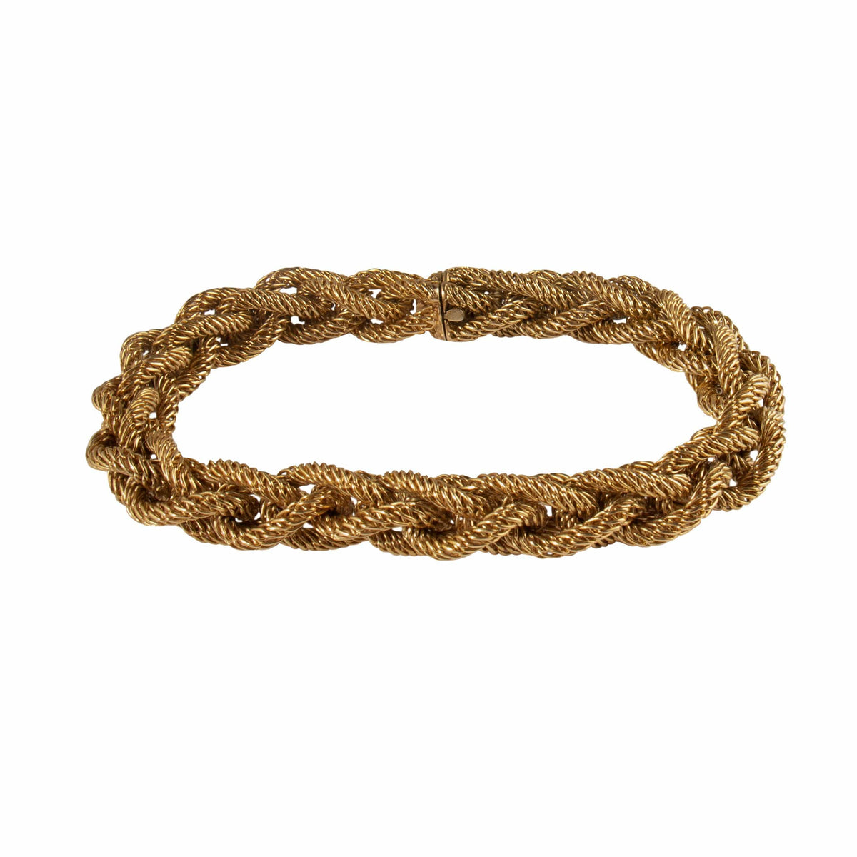 Collier Torsadé En Micro Perles - Style Années 60/70 - Multicolore