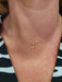 Necklace SOLITAIRE DIAMOND NECKLACE 0.09 carat 58 Facettes 070761