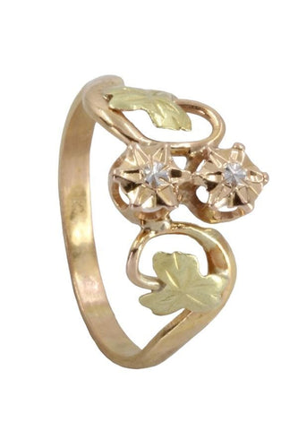 Bague BAGUE 3 ORS NAPOLÉON III 58 Facettes 058831