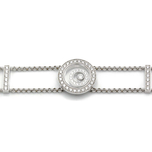 CHOPARD bracelet - “Happy Spirit” bracelet White gold Diamonds 58 Facettes 240090R