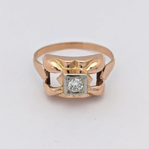 Bague 55 Bague en Or rose & diamant 58 Facettes 26163