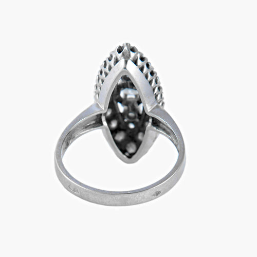 Bague 55 Bague Marquise Diamants 58 Facettes